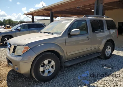 2007 Nissan Pathfinder Le из США, поврежденный, VIN 5N1AR18U67C624090